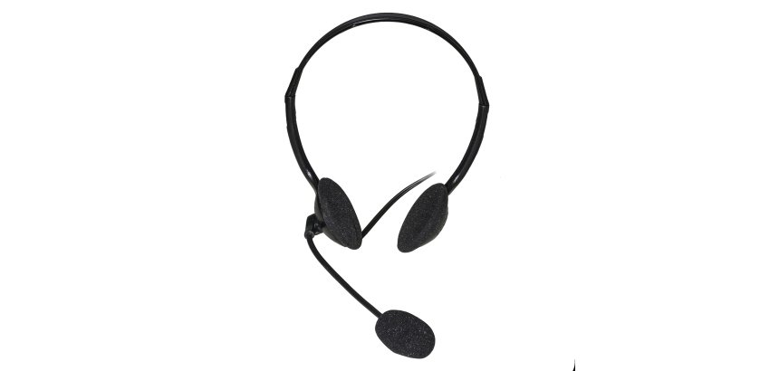 Link Accessori LKHS01 cuffia e auricolare Cablato A Padiglione Musica e Chiamate Nero