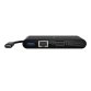 Adaptador belkin avc005btbk multimedia usb-c puertos usb-a 3.0 ethernet vga y hdmi (4k) color negro