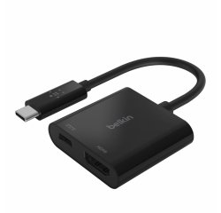 Belkin AVC002BTBK base para portátil y replicador de puertos USB 3.2 Gen 1 (3.1 Gen 1) Type-C Negro