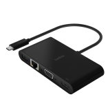 Belkin AVC004BTBK station d'accueil USB 3.2 Gen 1 (3.1 Gen 1) Type-C Noir