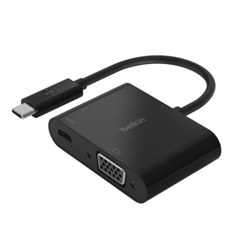 Belkin AVC001BTBK base para portátil y replicador de puertos Alámbrico USB 3.2 Gen 1 (3.1 Gen 1) Type-C Negro