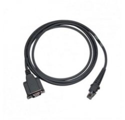 Datalogic CAB-558 cable de serie Negro 4,5 m RS-232