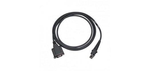 Datalogic CAB-558 cable de serie Negro 4,5 m RS-232