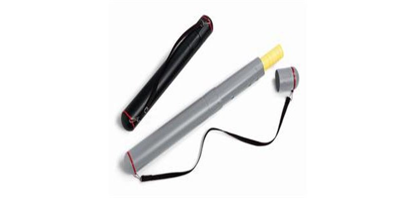 Niji 3059 document tube 75 cm Black Plastic