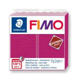 Pain 57g FIMO EFFECT CUIR couleur violet