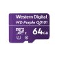 Western Digital WD Purple SC QD101 64 GB MicroSDXC Clase 10