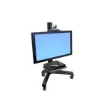 Ergotron Neo-Flex Mobile MediaCenter UHD Nero Pannello piatto Carrello multimediale