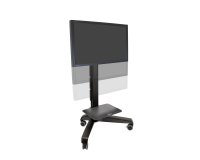 Ergotron Neo-Flex Mobile MediaCenter VHD Noir Ecran plat Panier multimédia