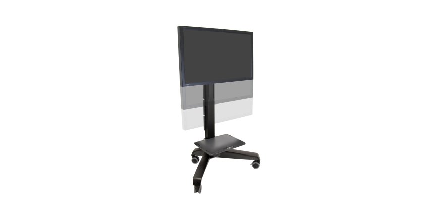 Ergotron Neo-Flex Mobile MediaCenter VHD Noir Ecran plat Panier multimédia