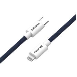 Pantone PT-CTL002-5N lightning cable 1.5 m Blue, White