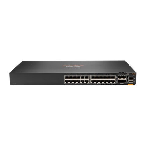 HPE Aruba Networking CX 6200F 24G 4SFP+ Géré L3 Gigabit Ethernet (10/100/1000) 1U