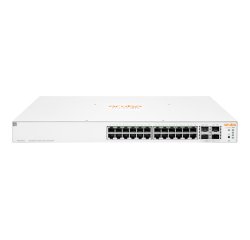 HPE Aruba Networking Instant On 1930 24G Class4 PoE 4SFP/SFP+ 370W Gestionado L2+ Gigabit Ethernet (10/100/1000) Energía sobre Ethernet (PoE) 1U Blanco