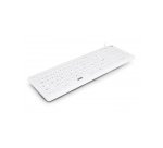 Urban Factory Sanee clavier Médical USB AZERTY Français Blanc