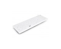 Urban Factory Sanee clavier Médical USB AZERTY Français Blanc