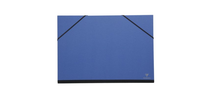 Carton à dessin Couleur à élastiques 26x33cm - Assortiment