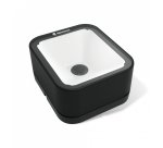 Newland FR27 Urchin Lector de códigos de barras fijo 1D/2D CMOS Negro, Blanco