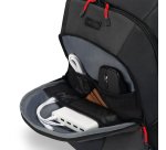 DICOTA D32119-RPET sac à dos Sac à dos normal Noir, Rouge Polyester, Polyéthylène téréphtalate recyclé (rPET)