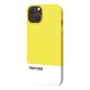 Pantone PT-PC1007Y mobile phone case 15.5 cm (6.1") Cover White, Yellow