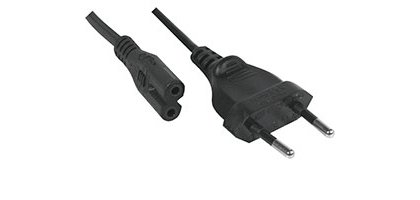 DLH DY-WU2543 câble électrique Noir 1 m Prise d'alimentation type C Coupleur C7