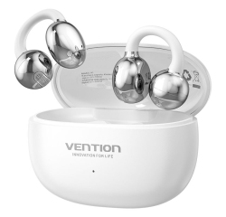Vention ECHO CLIP A1 Auriculares Inalámbrico De oreja abierta Llamadas/Música/Deporte/Uso diario USB Tipo C Bluetooth Blanco