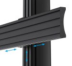 B-Tech BT8380-JPR/B accessoire de montage de TV