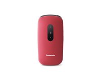Panasonic KX-TU446EXR 6,1 cm (2.4") 110 g Rojo Teléfono para personas mayores