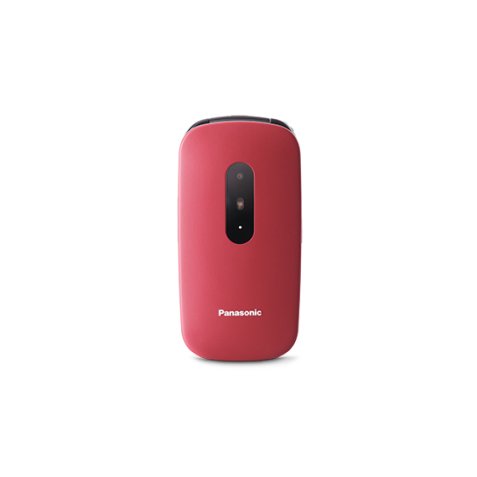 Panasonic KX-TU446EXR 6,1 cm (2.4") 110 g Rojo Teléfono para personas mayores