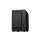 Synology DiskStation DS720+ serveur de stockage NAS Bureau Intel® Celeron® J4125 2 Go DDR4 0 To Noir