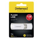 Intenso Flash Line USB flash drive 128 GB USB Type-C 3.2 Gen 1 (3.1 Gen 1) White