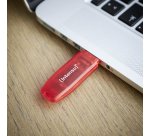 Intenso Rainbow Line unità flash USB 128 GB USB tipo A 2.0 Rosso, Trasparente