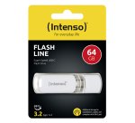 Intenso Flash Line unità flash USB 64 GB USB tipo-C 3.2 Gen 1 (3.1 Gen 1) Bianco