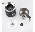 Severin Spuma 700 Plus Montalatte Nero, Acciaio inox