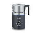 Severin Spuma 700 Plus Montalatte Nero, Acciaio inox