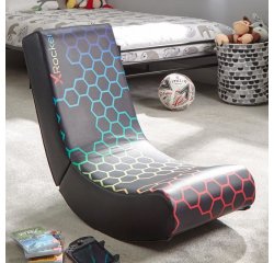 X Rocker Neo Hex Edition Siège de jeu sur console Siège capitonné Noir