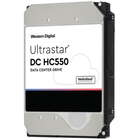 Western Digital Ultrastar DC HC550 disque dur 18 To 7200 tr/min 512 Mo 3.5" Série ATA III