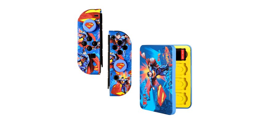 Blade Gaming Switch Combo Pack Flash, Hard Case + Grips + Game Case