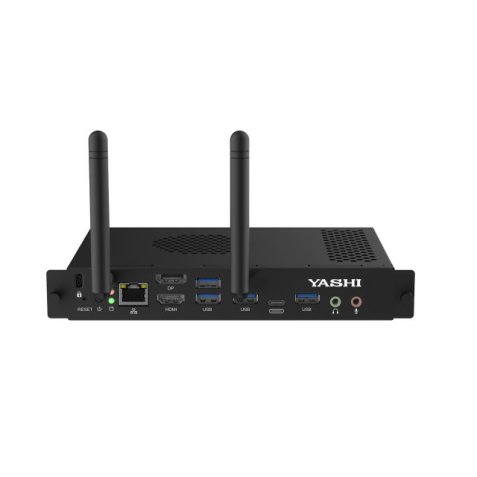 YASHI PCLY64 PC/stazione di lavoro Intel® Core™ i5 i5-12450H 8 GB DDR4-SDRAM 256 GB SSD Windows 11 Pro Mini PC Nero