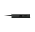 Microsoft Surface USB-C Travel Hub Avec fil USB 3.2 Gen 2 (3.1 Gen 2) Type-C Noir