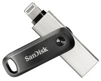 SanDisk iXpand unità flash USB 64 GB USB Type-A / Lightning 3.2 Gen 2 (3.1 Gen 2) Nero, Argento