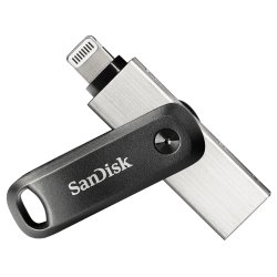 SanDisk iXpand unità flash USB 64 GB USB Type-A / Lightning 3.2 Gen 2 (3.1 Gen 2) Nero, Argento