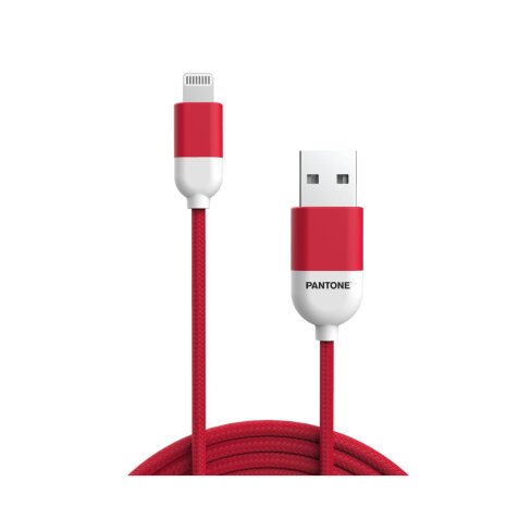 Celly PT-LCS001-5R1 cable de teléfono móvil Rojo 1,5 m USB A Lightning