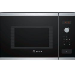 BOSCH Micro ondes Encastrable BFL553MS0 Série 4 25L Inox