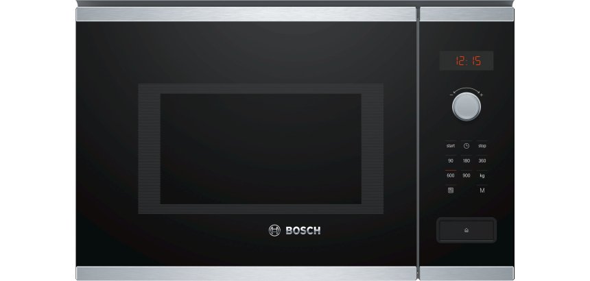 BOSCH Micro ondes Encastrable BFL553MS0 Série 4 25L Inox
