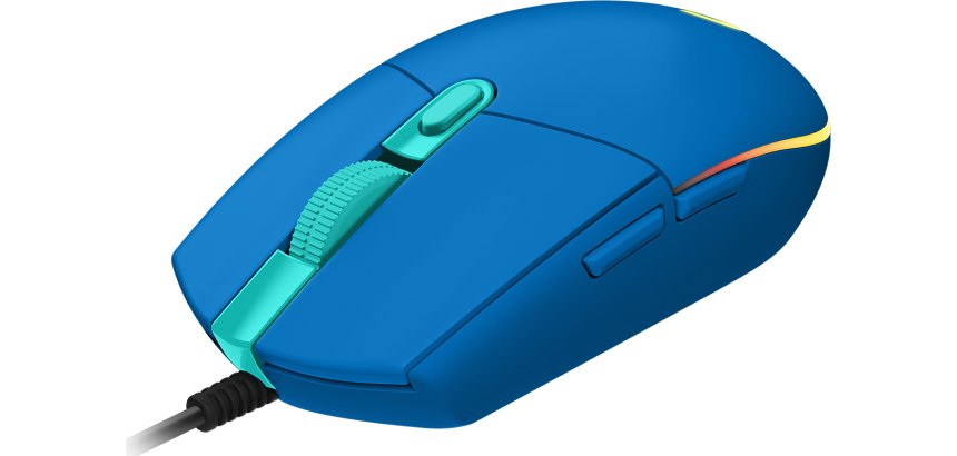 Logitech G G102 Lightsync ratón Juego USB tipo A 8000 DPI