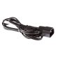 Zebra CS-CC6-IEC cable de transmisión Negro 0,5 m C7 acoplador C14 acoplador