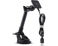 Crosscall X-CAR PRO Smartphone, Tableta Negro Encendedor de cigarrillos, USB Cargador inalámbrico Carga rápida Auto