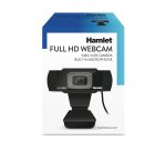 Hamlet HWCAM1080 webcam 2 MP 1920 x 1080 Pixel USB 2.0 Nero