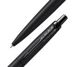 Stylo-bille parker jotter xl monochrome pointe moyenne     encre bleue avec coffret      cadeau coloris or rose