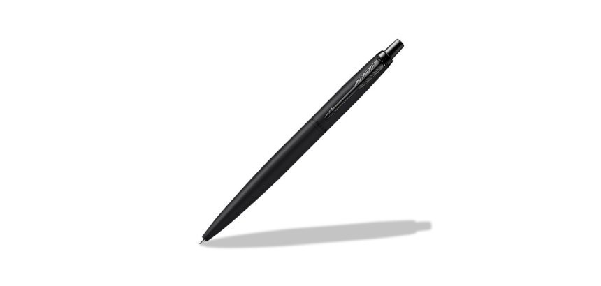 Stylo-bille parker jotter xl monochrome pointe moyenne     encre bleue avec coffret      cadeau coloris or rose