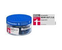 Cartouche encre schneider standard bleue royale         effacable pot 30 pieces